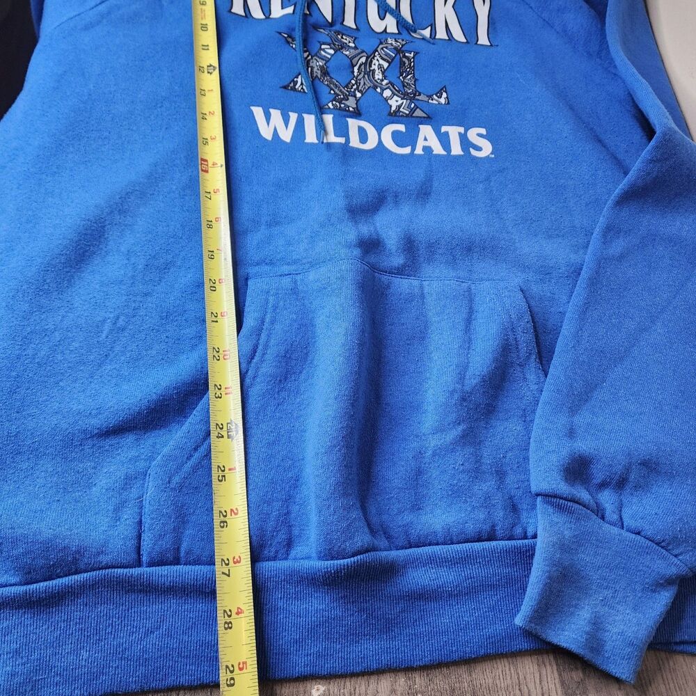 Vintage 90s Kentucky Wildcats Hoodie Mens XL USA Made College Basketball - Picture 8 of 9